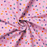 Collection Formes Joyeuses-Formes Joyeuses-Rose-100% Coton-60260103-01