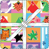 Collection Formes Joyeuses Précoupé Carrés 10" (42 pièces)Multi-100% Coton-60260106SQU