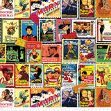 Collection Grands Classiques du Cinéma-Timbres sur le Cinéma ClassiqueMulti-100% Coton-60260204-01