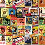 Collection Grands Classiques du Cinéma-Timbres sur le Cinéma ClassiqueMulti-100% Coton-60260204-01