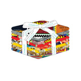 Collection Grands Classiques du Cinéma Lot de Tissus Fat Quarter (8 pièces)﻿Multi-100% Coton-60260204FQB