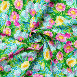 Par-fectly Putt Together Collection-Par The Daisy-Quilting Cotton-Green -64260208-01