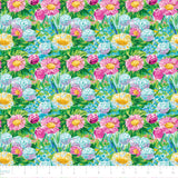 Par-fectly Putt Together Collection-Par The Daisy-Quilting Cotton-Green -64260208-01