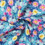 Par-fectly Putt Together Collection-Par The Daisy-Quilting Cotton- Blue- 64260208-02