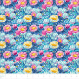 Par-fectly Putt Together Collection-Par The Daisy-Quilting Cotton- Blue- 64260208-02