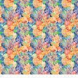 Treasure Tide Collection-Sparkle Baubles-Quilting Cotton-Orange -64260301-02