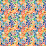 Treasure Tide Collection-Sparkle Baubles-Quilting Cotton-Orange -64260301-02