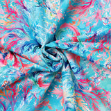 Treasure Tide Collection-Mermaid's Reef Retreat-Quilting Cotton-Blue -64260303-01