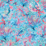 Treasure Tide Collection-Mermaid's Reef Retreat-Quilting Cotton-Blue -64260303-01