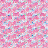 Treasure Tide Collection-Shell We Dance-Quilting Cotton-Pink -64260304-01