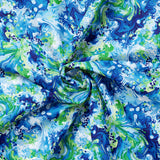 Treasure Tide Collection-Reefwave-Quilting Cotton- Blue -64260307-01