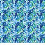 Treasure Tide Collection-Reefwave-Quilting Cotton- Blue -64260307-01