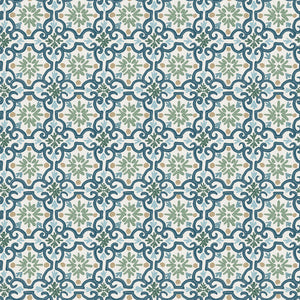 Collection Semences de Jardin-Tuiles Double Largeur 274 cm-Multi-100% Coton-66230102W-01