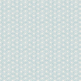 Garden Seeds Collection-Hexies-Blue-100% Cotton 66230107-01