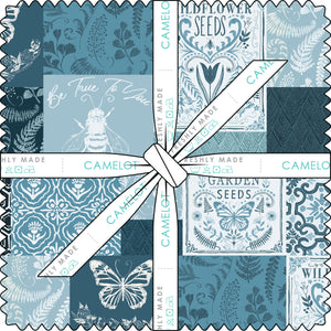 Collection Semences de Jardin Précoupé Carrés 10" (42 pièces)-Multi-100% Coton-66230109SQU