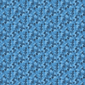Sweet Summer Collection-Spots-Blue-100% Cotton 66230205-03