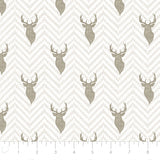 Fleece and Flannel 2024 Catalog-Rustic Textured Stags-Cream-Cotton Flannel-66230301B-01