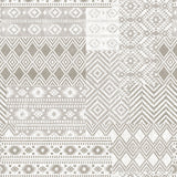 Fleece and Flannel 2024 Catalog-Textured Geo Patchwork-Cream-Cotton Flannel-66230303B-01