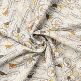 Song Bird Collection-Song Bird Melody-Cream-Quilting Fabrics-66240101-01