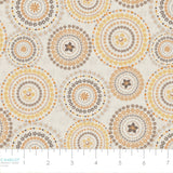 Song Bird Collection-Mandalas-Cream-Quilting Fabrics-66240102-01