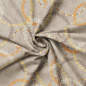 Song Bird Collection-Floral Chains-Taupe-Quilting Fabrics-66240103-02