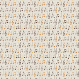 Song Bird Collection-Musical Notes-Cream-Quilting Fabrics-66240104-01