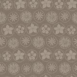 Song Bird Collection-Floral Coins-Taupe-Quilting Fabrics-66240105-02