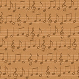 Song Bird Collection-Music Sheets-Light Brown-Quilting Fabrics-66240106-01