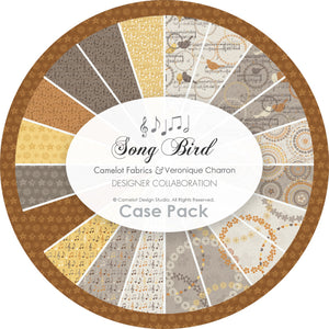 Song Bird Collection Super Stack Case Pack (225 Yards)-Multi-Quilting Fabrics-66240106SSCASE