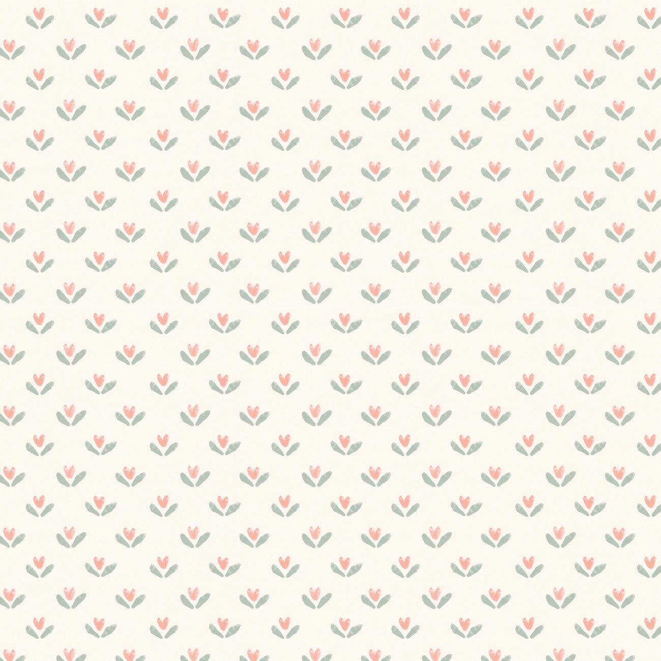 Blooming Hearts Collection-Charming Blossoms-Cream-66240204-01