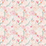 Blooming Hearts Collection-Soft Sketch Blooms-Cream-66240205-01