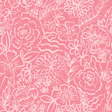 Blooming Hearts Collection-Soft Sketch Blooms-Pink-66240205-02