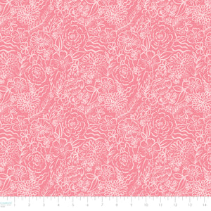 Blooming Hearts Collection-Soft Sketch Blooms-Pink-66240205-02