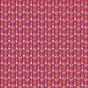 Blooming Hearts Collection-Sweetheart Stripes-Burgundy-66240207-02