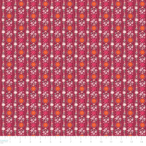 Blooming Hearts Collection-Sweetheart Stripes-Burgundy-66240207-02