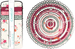 Blooming Hearts Collection 2 1/2" Strips (40 pieces)-Multi-66240207STR