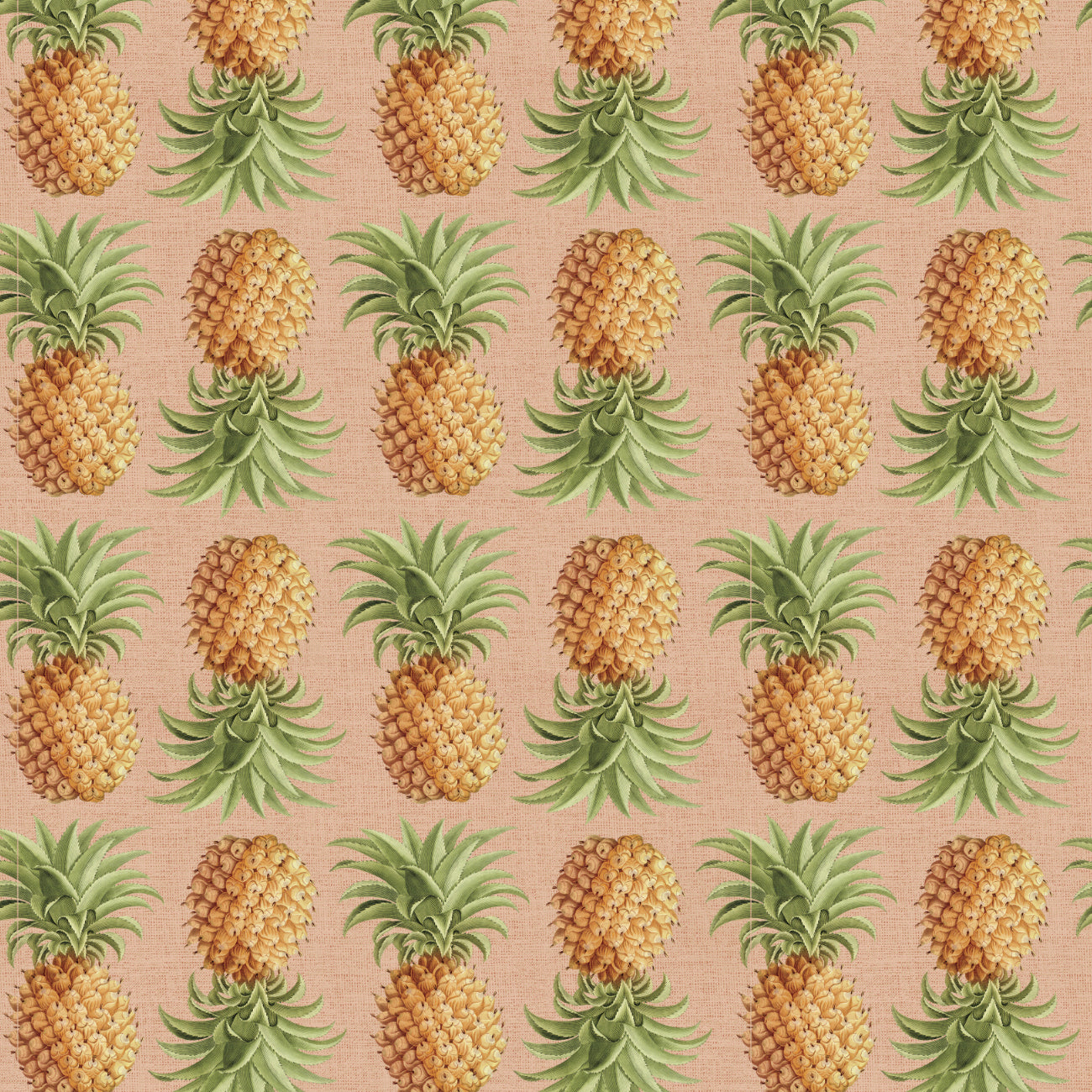Palm Paradise Collection-Pineapples-Light Coral-66240306-01