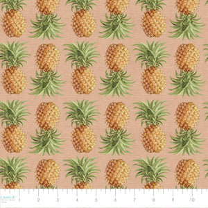 Palm Paradise Collection-Pineapples-Light Coral-66240306-01