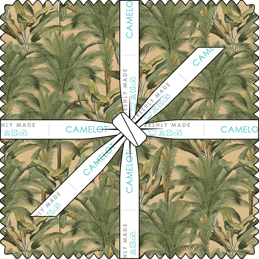 Palm Paradise Collection 10" Squares (42 pieces)-Multi-66240308SQU