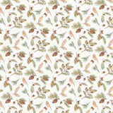 Living on Lake Time Collection-Forest Foliage-Off-White-100% Cotton-66250103-01