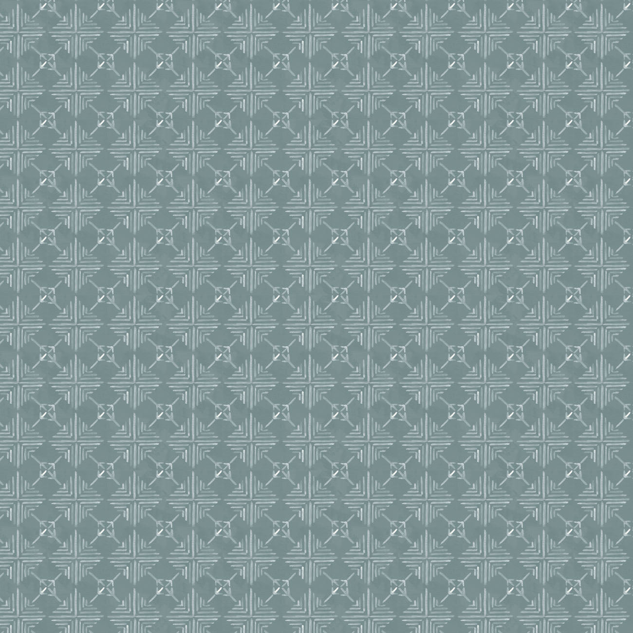Living on Lake Time Collection-Rustic Tiles-Denim-100% Cotton-66250105-02