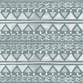 Living on Lake Time Collection-Mountain Stripe-Denim-100% Cotton-66250106-01