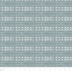 Living on Lake Time Collection-Mountain Stripe-Denim-100% Cotton-66250106-01