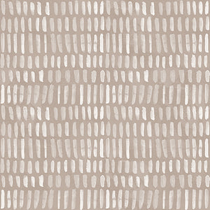 Living on Lake Time Collection-Textured Marks-Taupe-100% Cotton-66250107-02