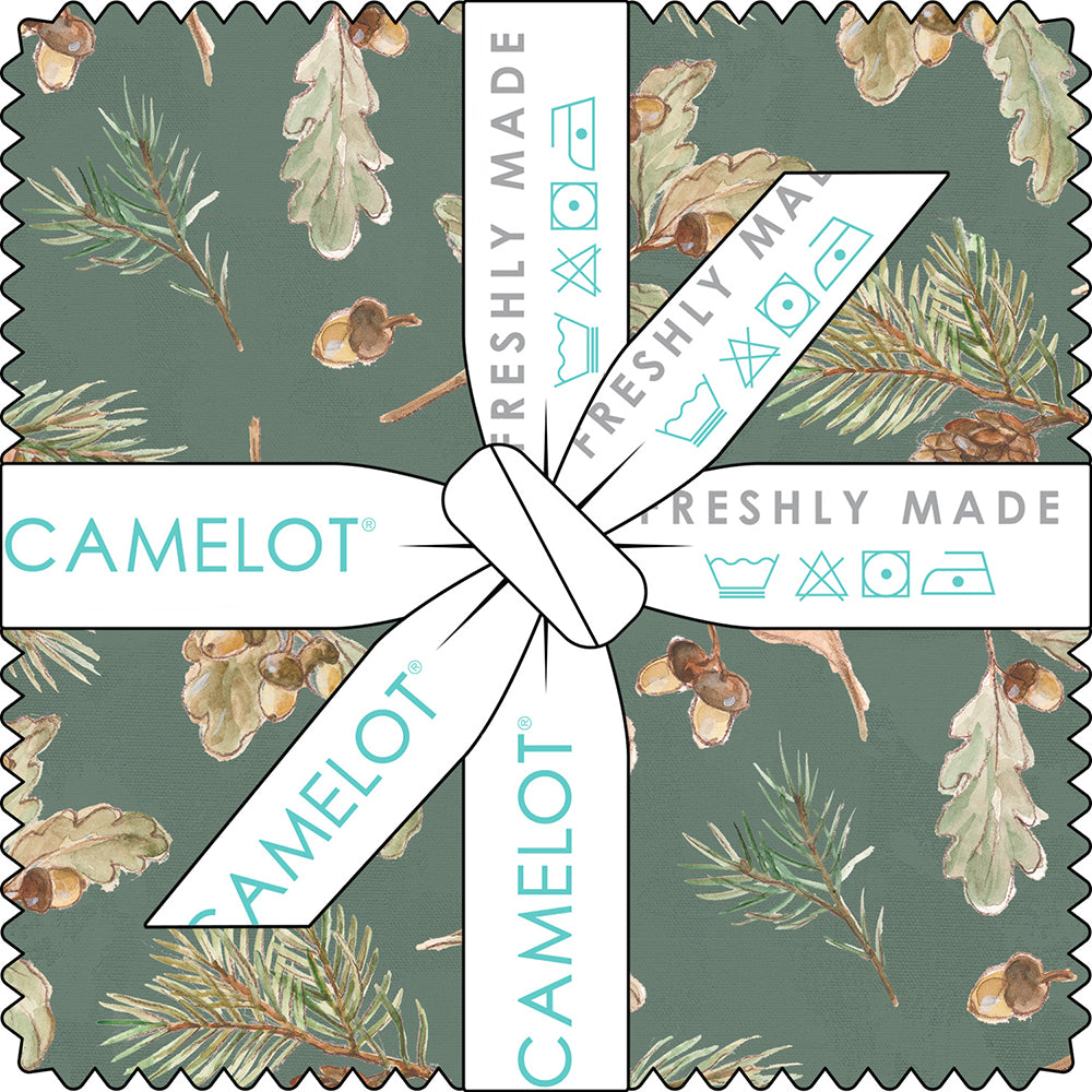 Living on Lake Time Collection 5" Charms (42 pieces)-Multi-100% Cotton-66250107CHA