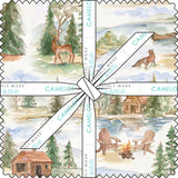 Living on Lake Time Collection 10" Squares (42 pieces)-Multi-100% Cotton-66250107SQU