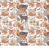 Pumpkins and Paws Collection-Pumpkins and Paws-White-100% Cotton-66250201-01