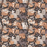 Pumpkins and Paws Collection-Pumpkins and Paws-Charcoal-100% Cotton-66250201-02