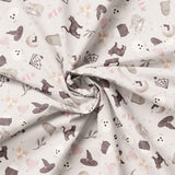 Pumpkins and Paws Collection-Soft Witch Familiars-Light Grey-100% Cotton-66250204-01
