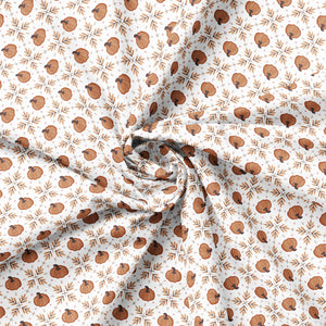 Pumpkins and Paws Collection-Pumpkin Trellis-White-100% Cotton-66250206-01